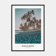 Kailua-Kona Portrait Color No 1 Poster