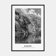 Kakadu Portrait B&W Poster