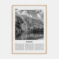 Kakadu Travel B&W Poster