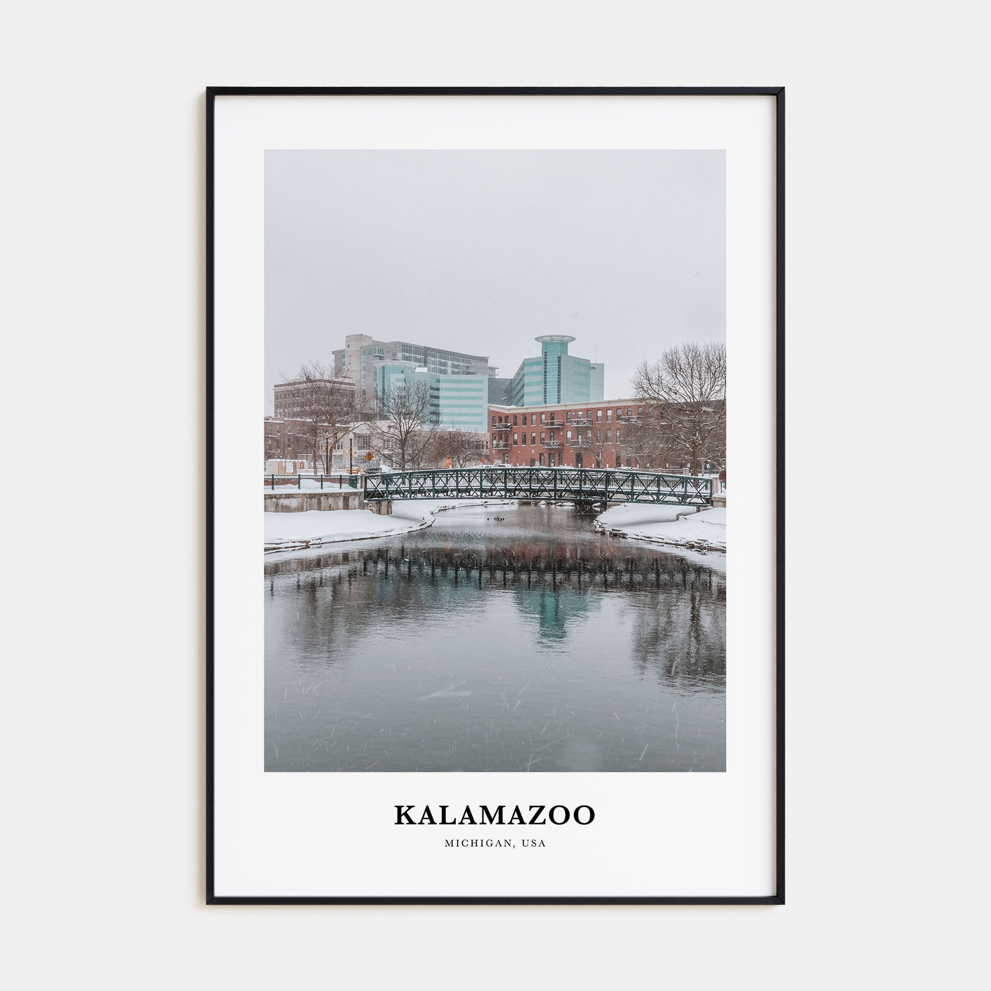 Kalamazoo Portrait Color Poster