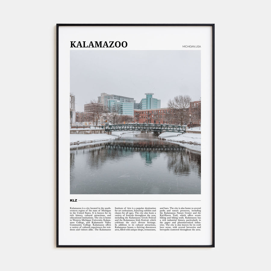 Kalamazoo Travel Color Poster