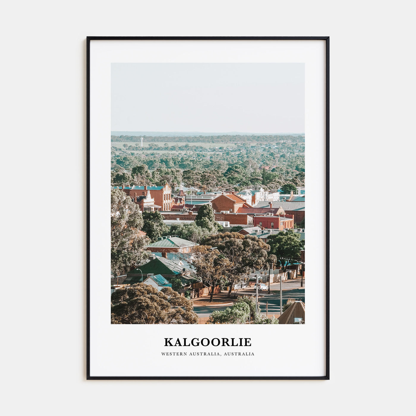 Kalgoorlie Portrait Color Poster