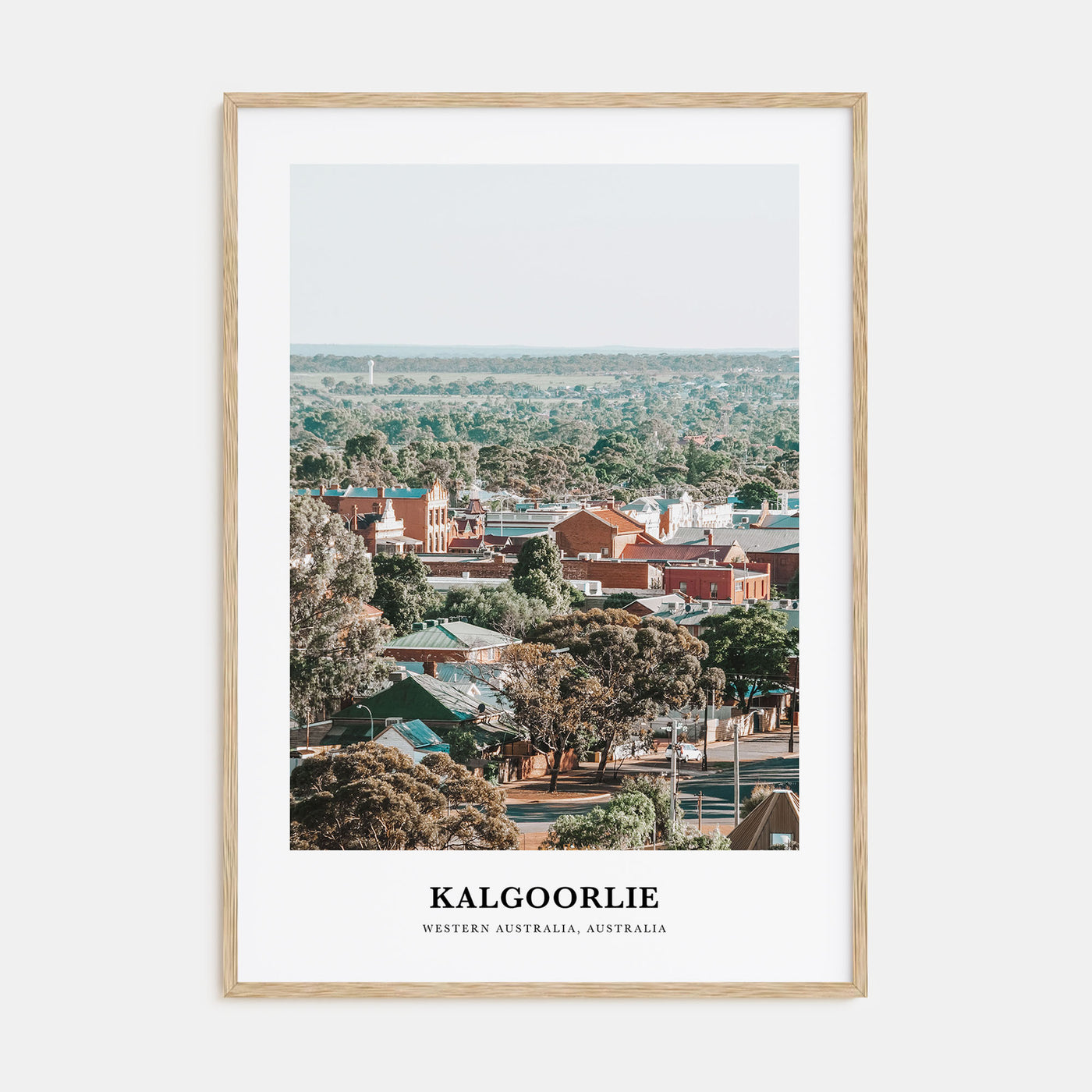Kalgoorlie Portrait Color Poster