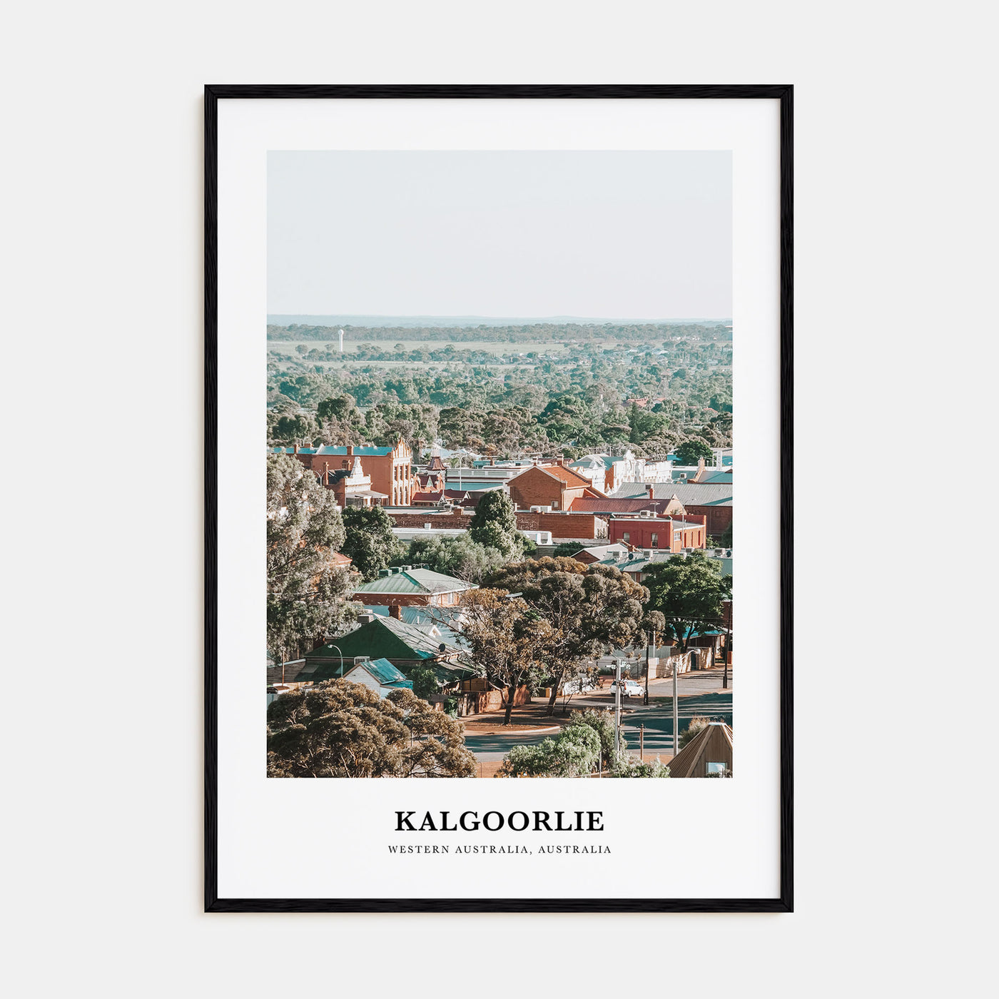 Kalgoorlie Portrait Color Poster