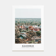 Kalgoorlie Portrait Color Poster