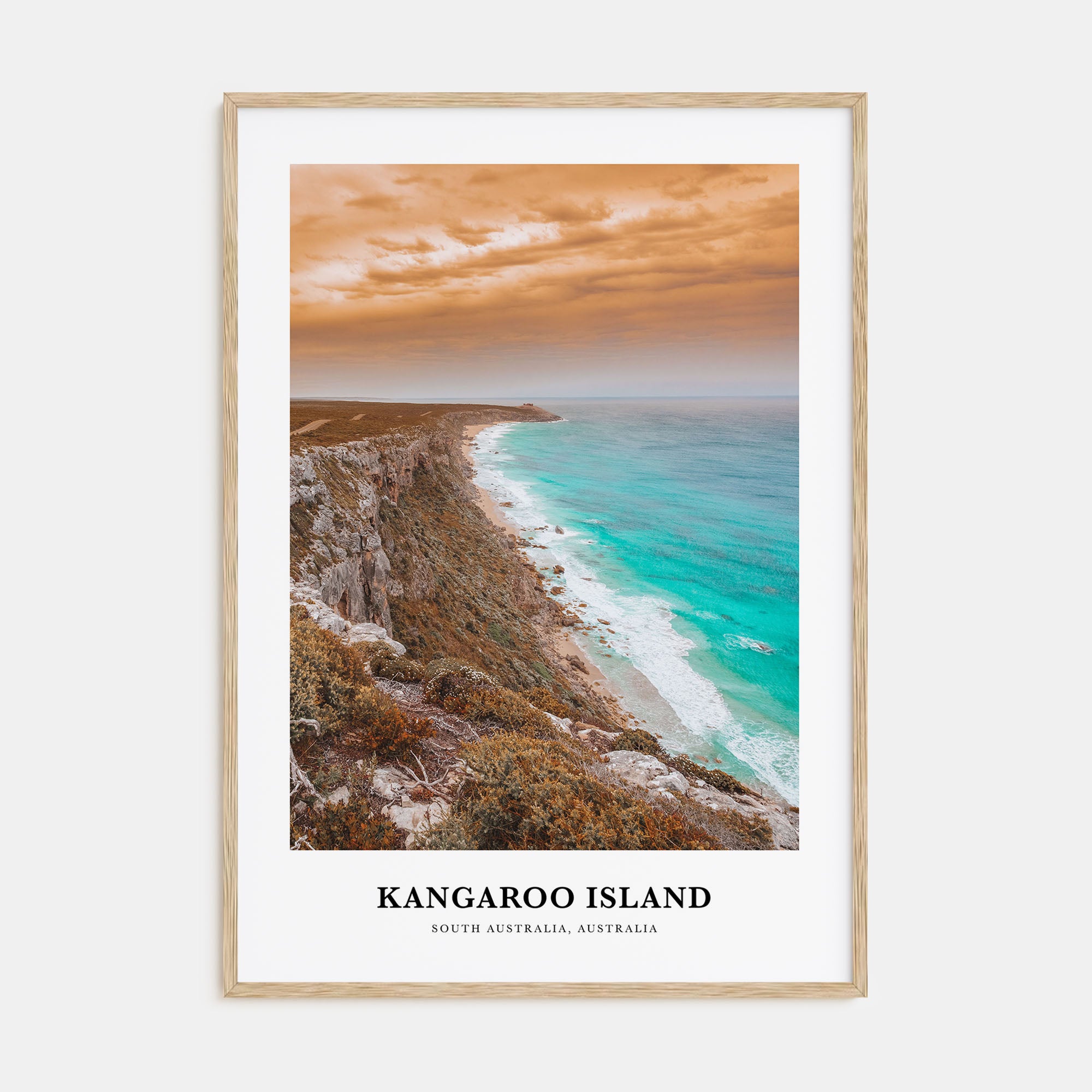Kangaroo Island Portrait Color Poster