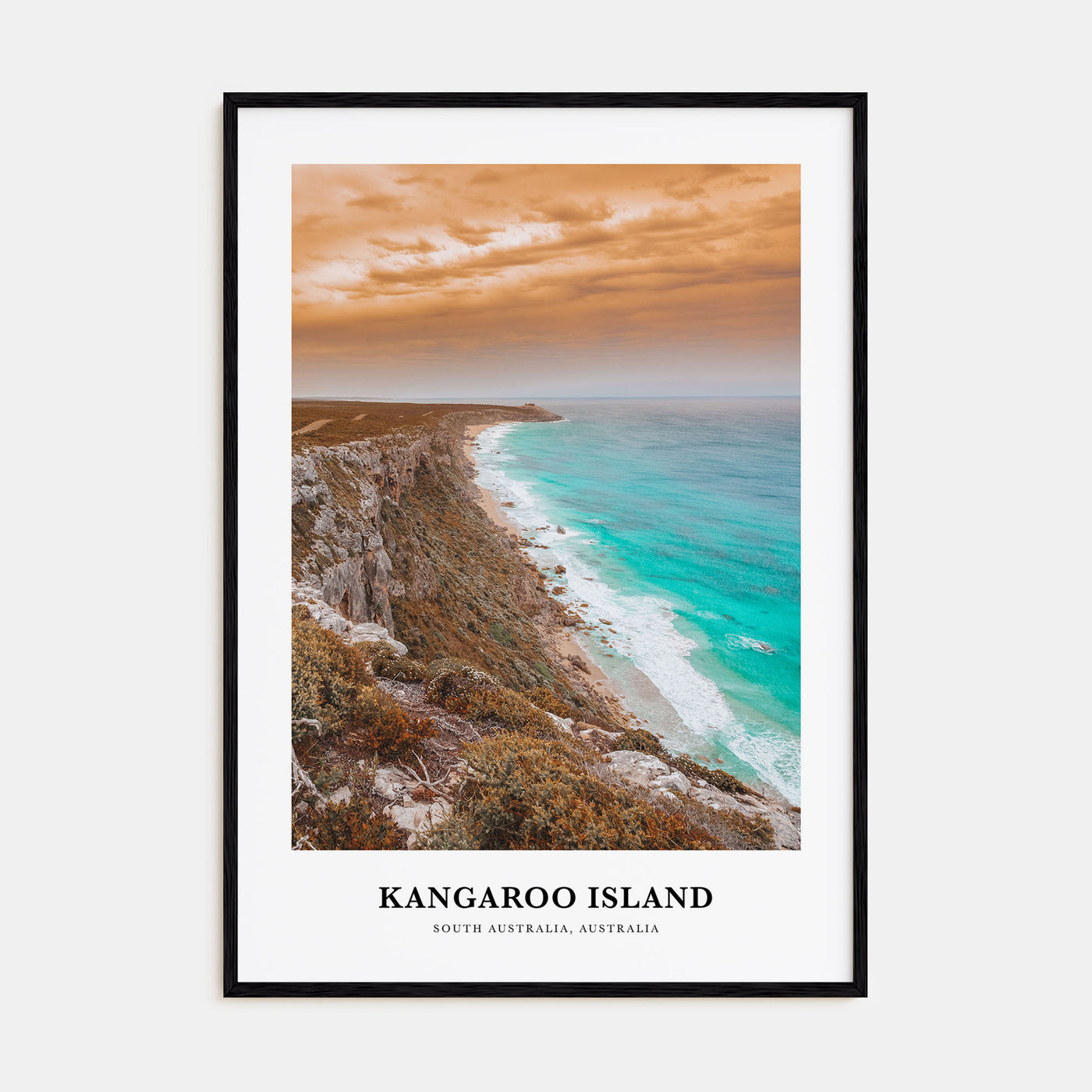 Kangaroo Island Portrait Color Poster