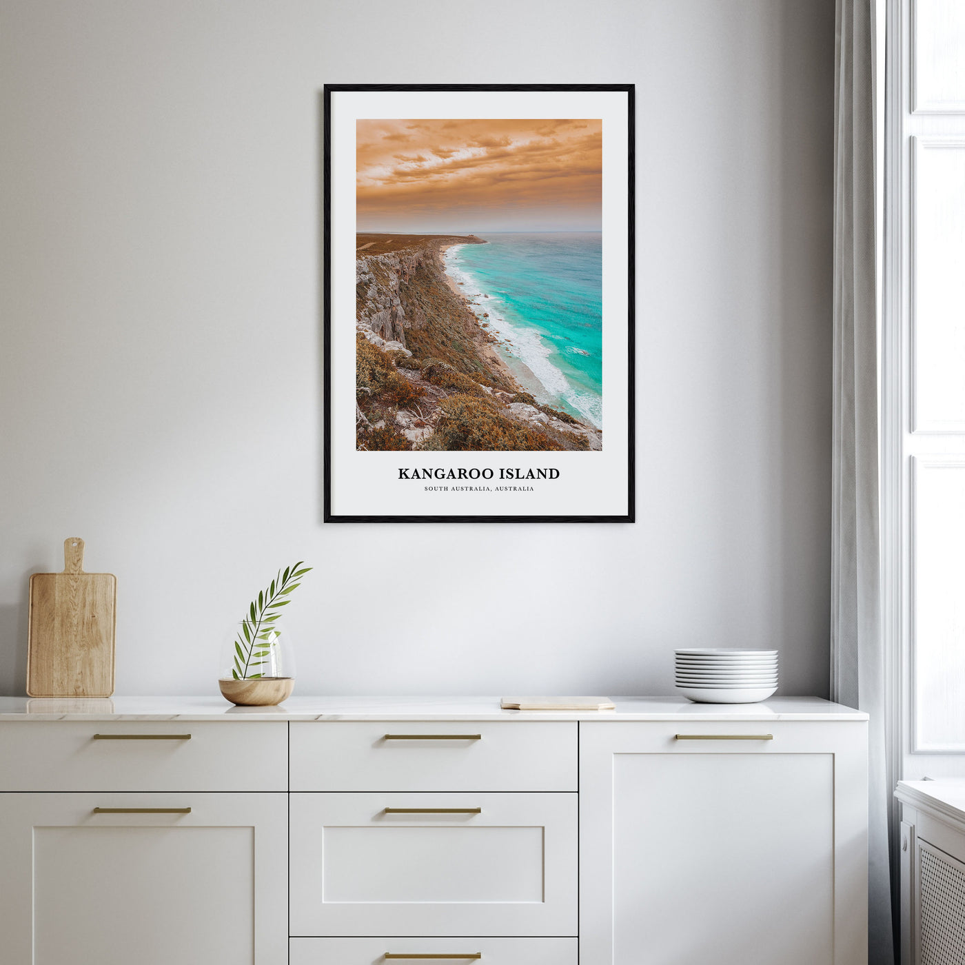 Kangaroo Island Portrait Color Poster