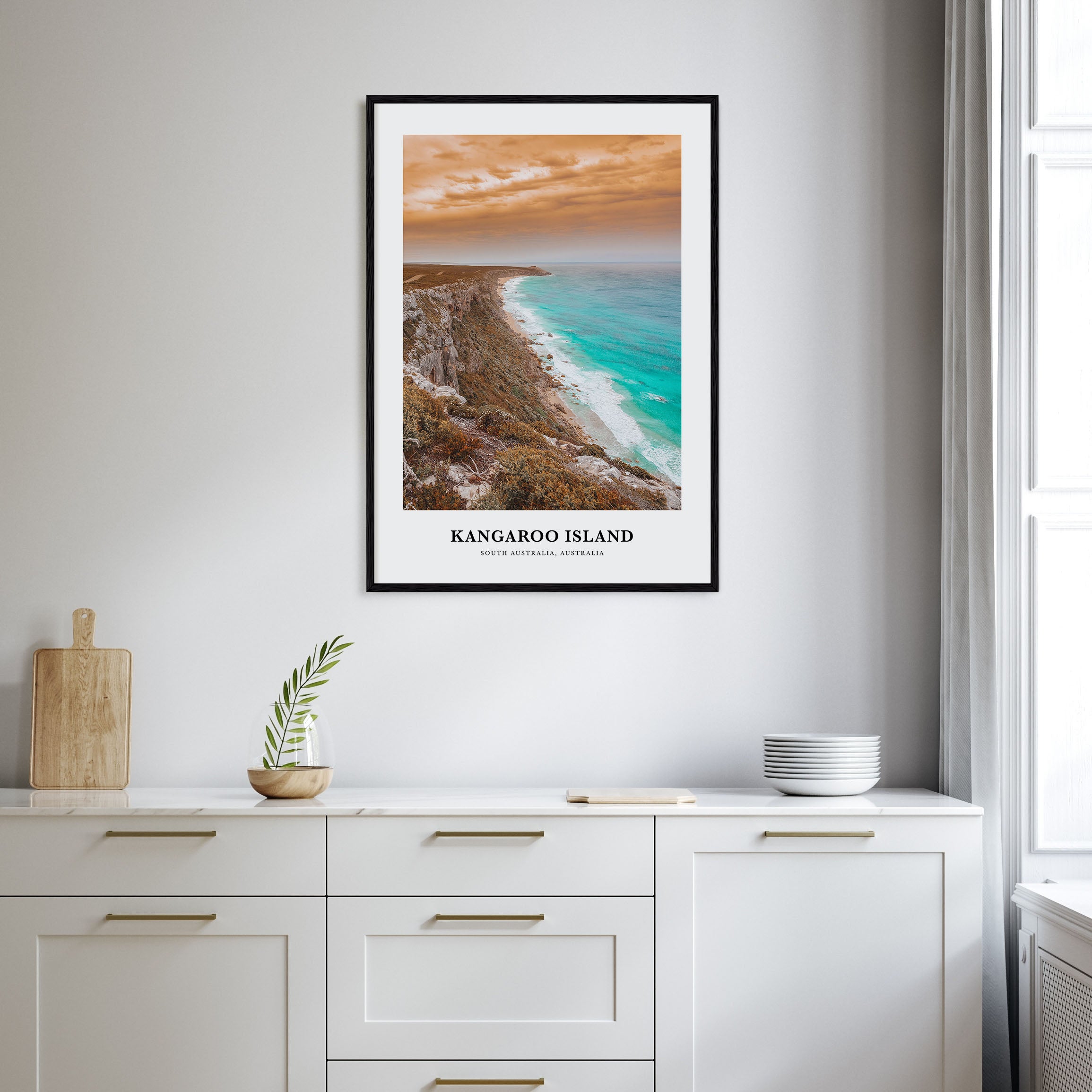 Kangaroo Island Portrait Color Poster