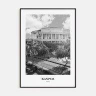 Kanpur Portrait B&W Poster