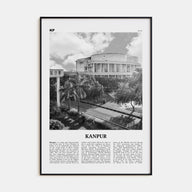 Kanpur Travel B&W Poster