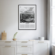 Kanpur Travel B&W Poster