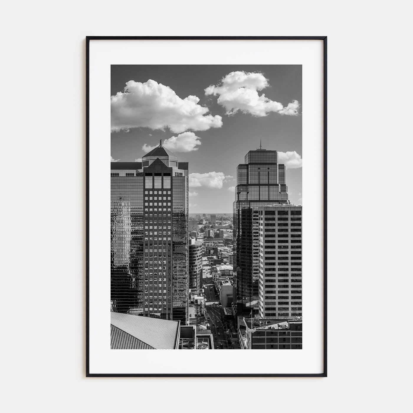 Kansas City Photo B&W No 2 Poster