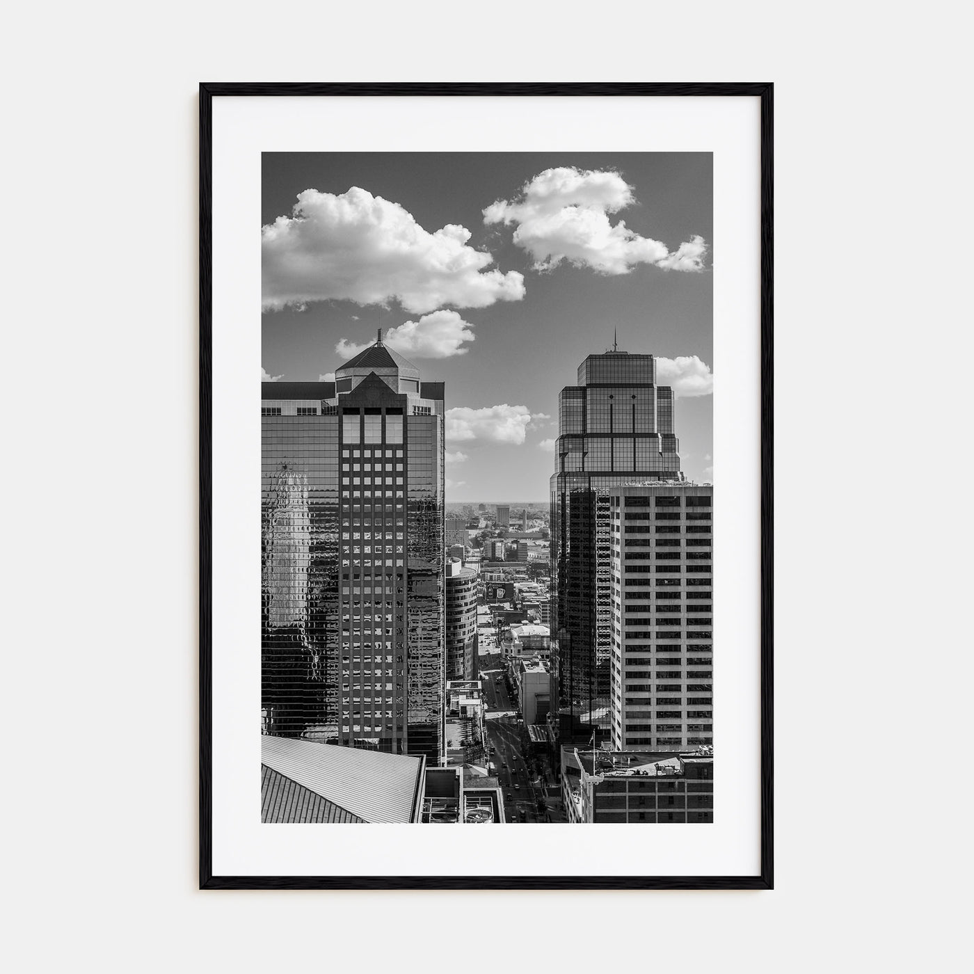 Kansas City Photo B&W No 2 Poster