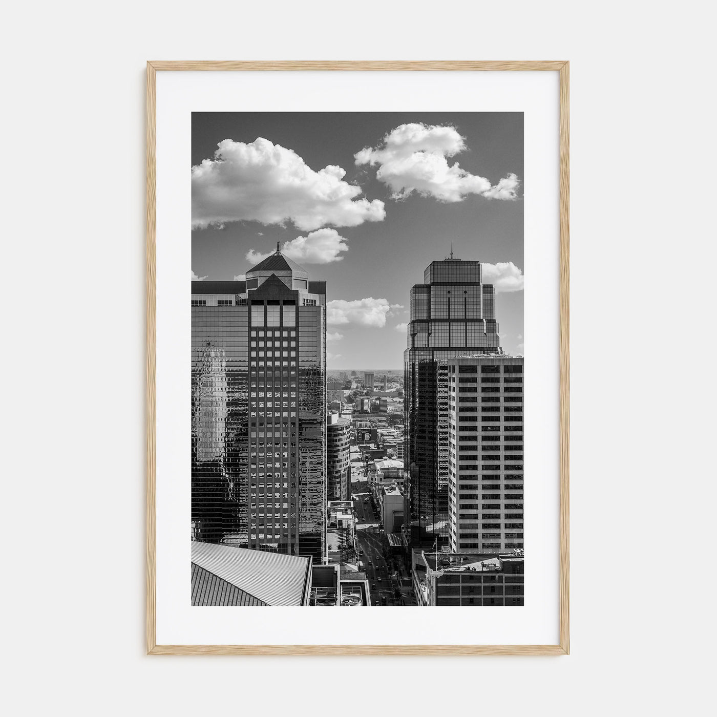 Kansas City Photo B&W No 2 Poster