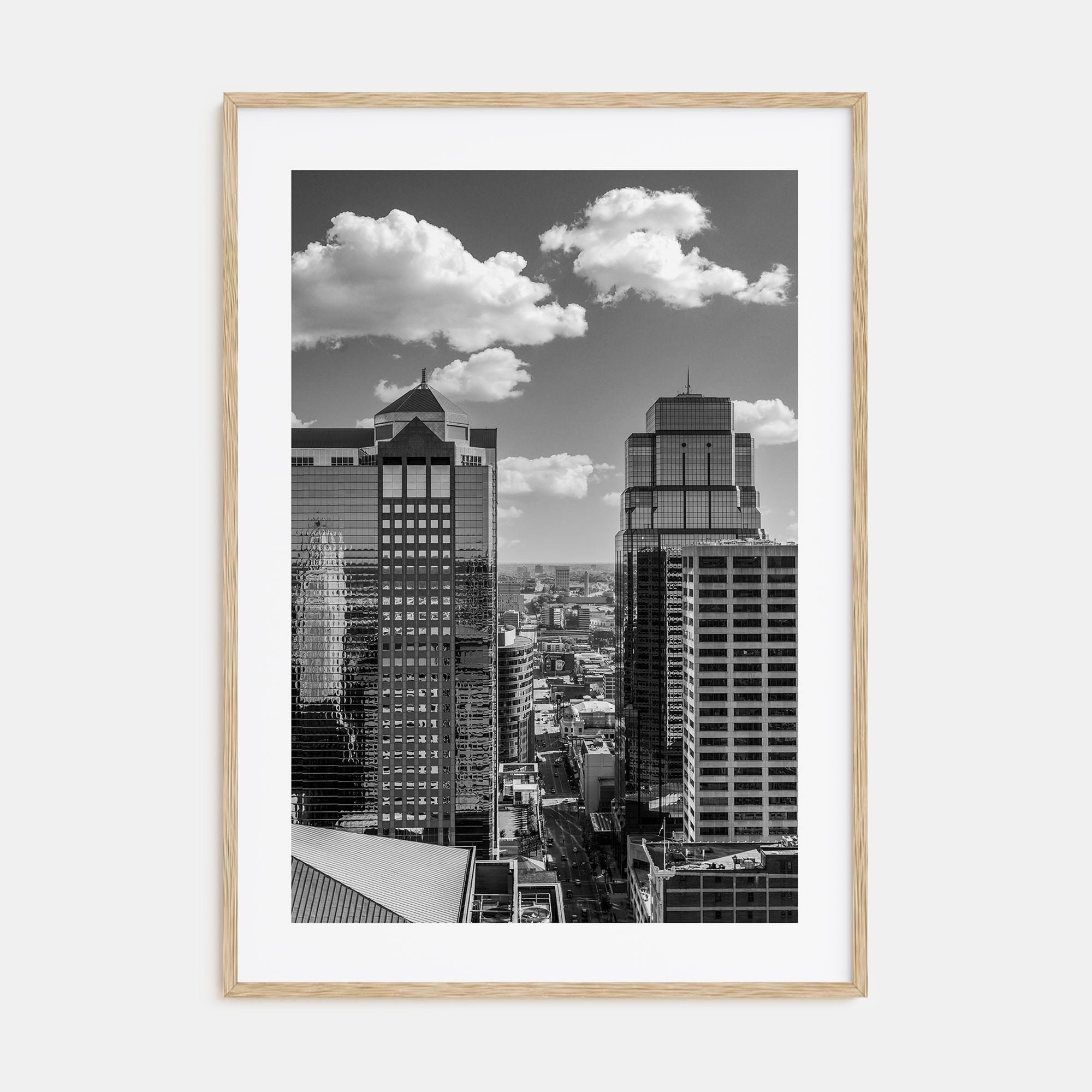 Kansas City Photo B&W No 2 Poster