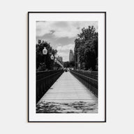 Kansas City Photo B&W No 3 Poster