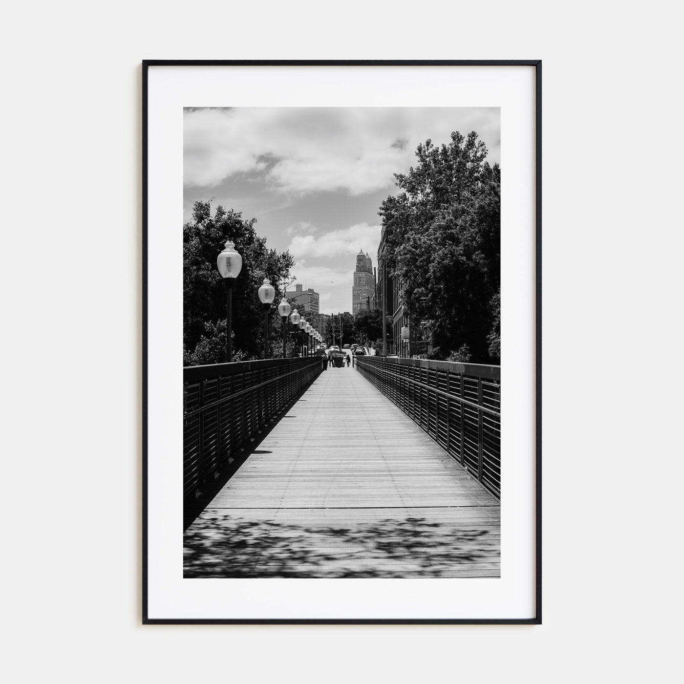 Kansas City Photo B&W No 3 Poster