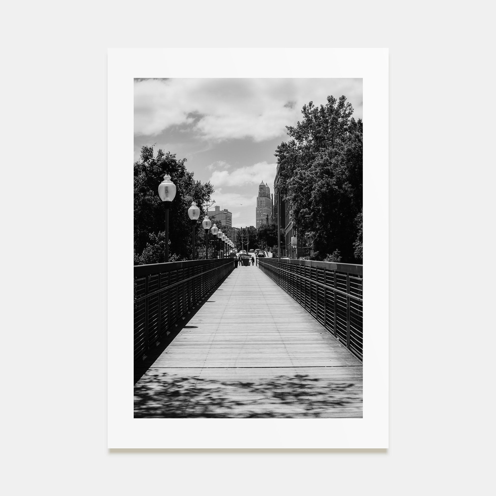 Kansas City Photo B&W No 3 Poster