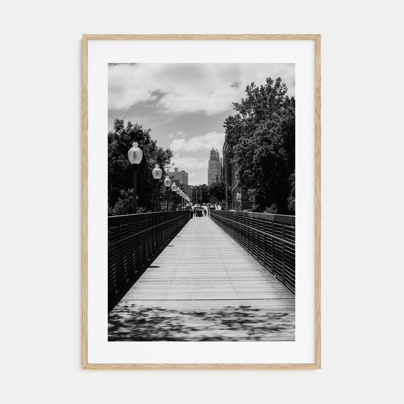 Kansas City Photo B&W No 3 Poster