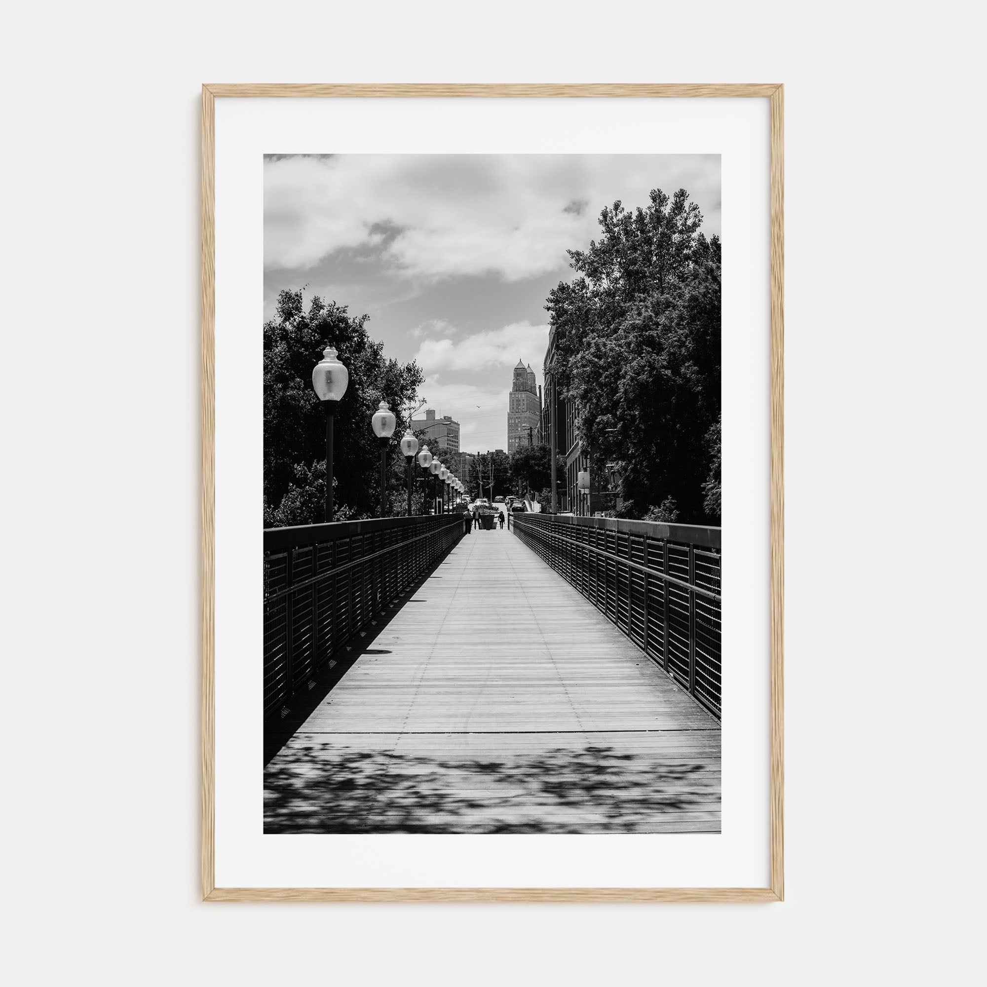 Kansas City Photo B&W No 3 Poster