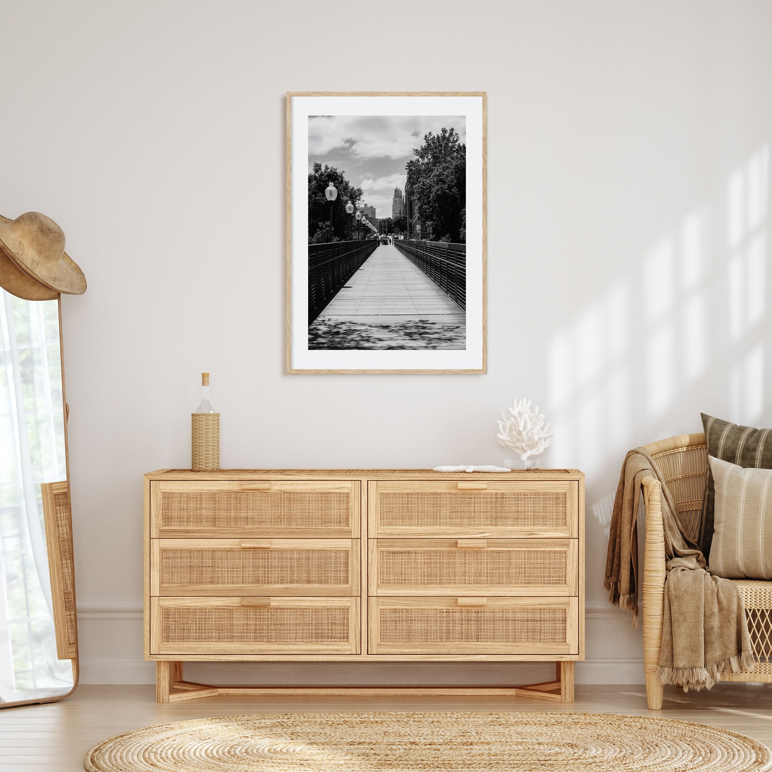 Kansas City Photo B&W No 3 Poster