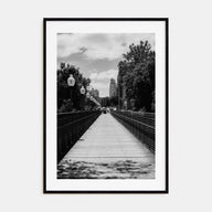 Kansas City Photo B&W No 3 Poster