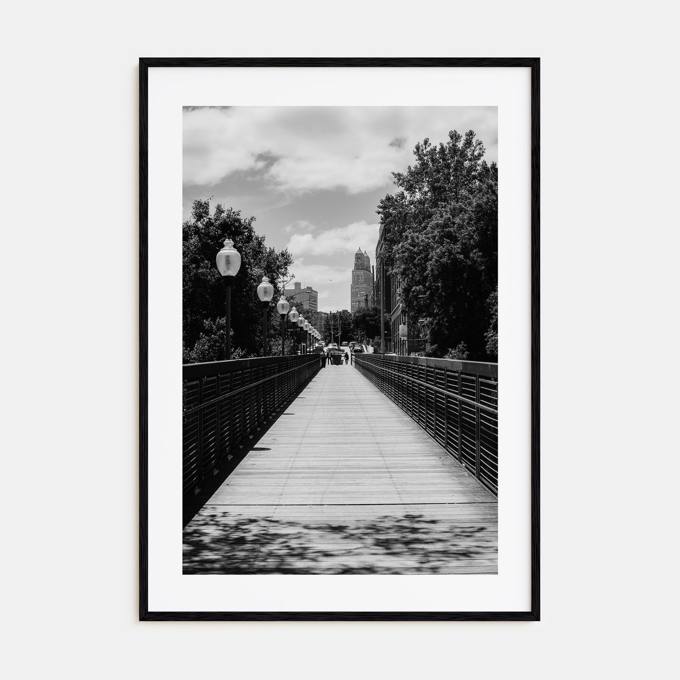 Kansas City Photo B&W No 3 Poster