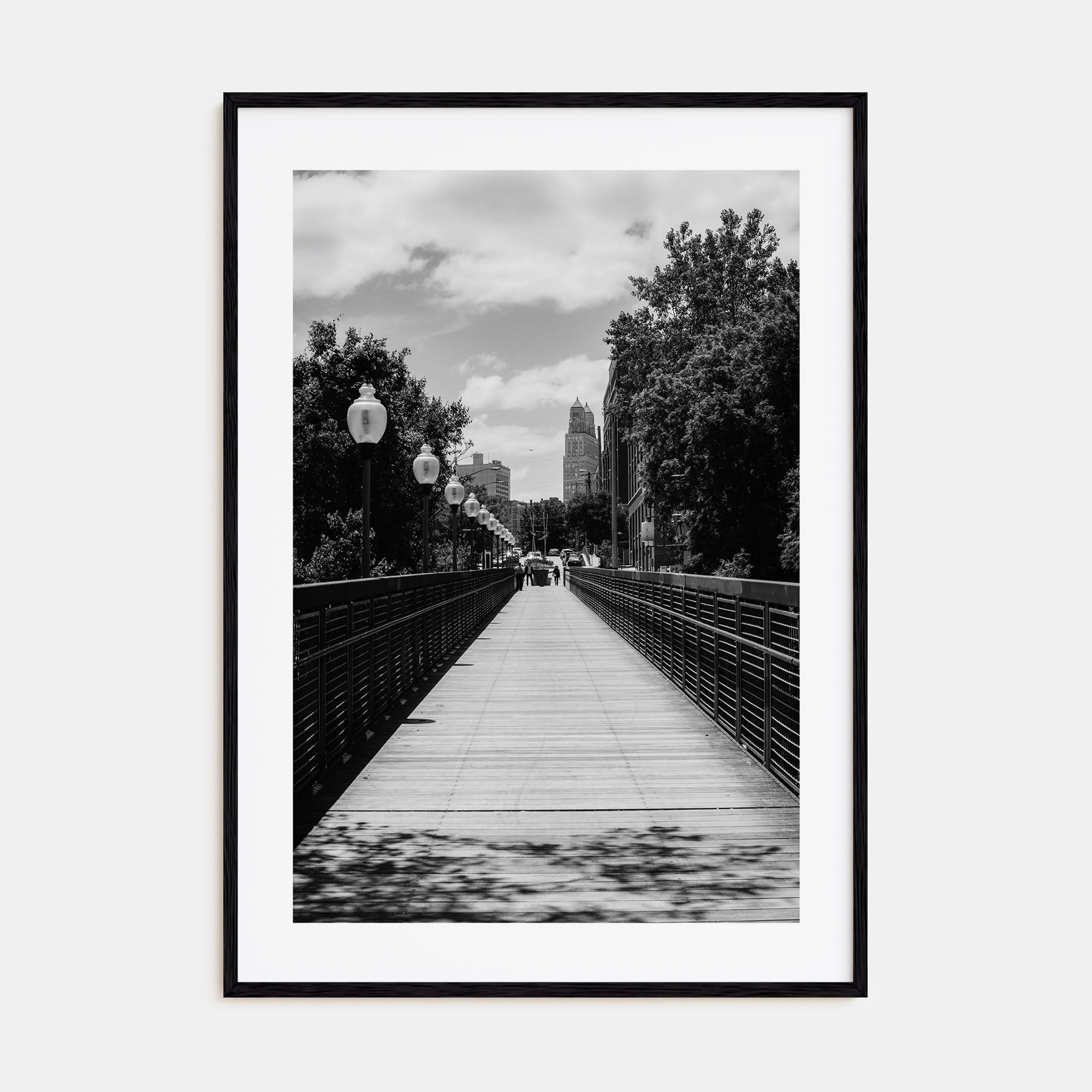 Kansas City Photo B&W No 3 Poster