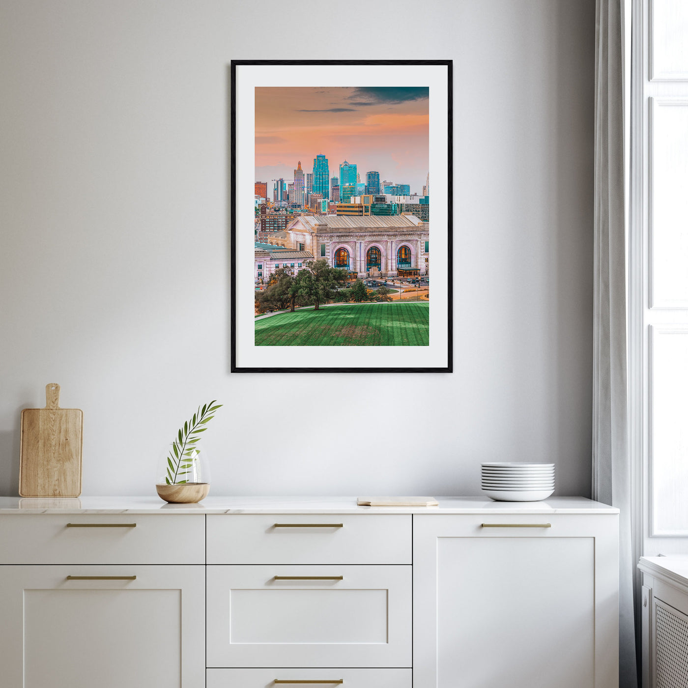 Kansas City Photo Color No 1 Poster