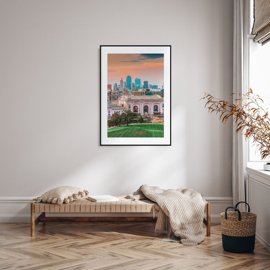 Kansas City Photo Color No 1 Poster