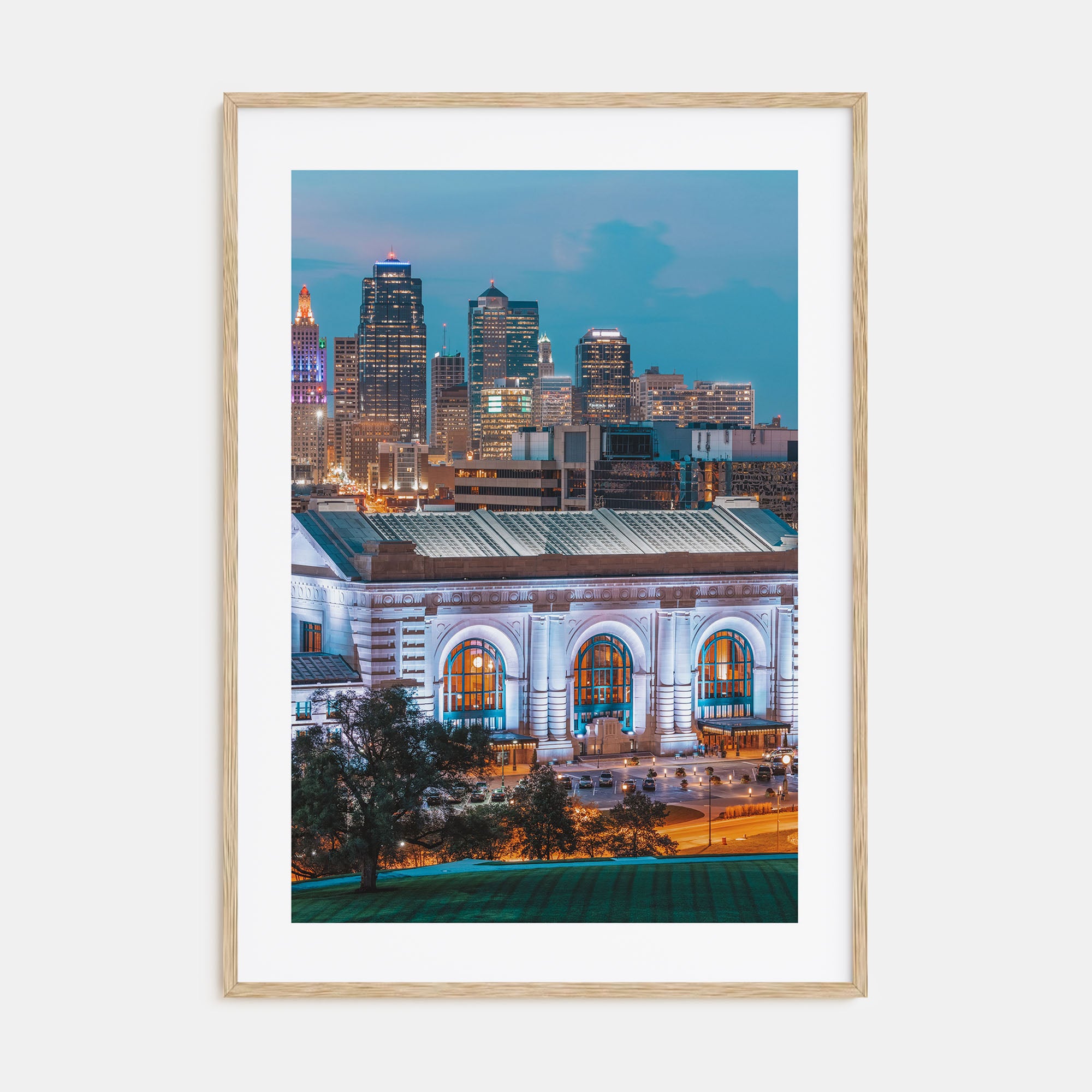 Kansas City Photo Color No 2 Poster