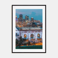 Kansas City Photo Color No 2 Poster