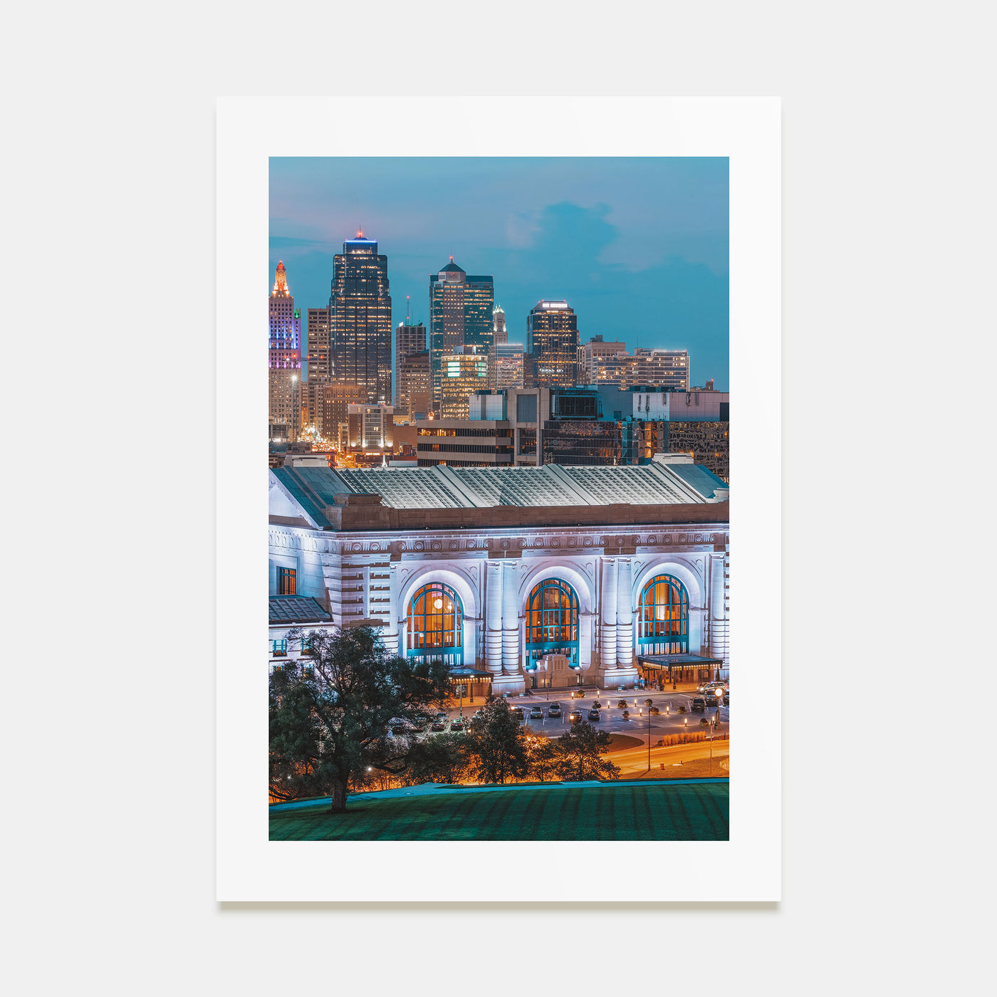 Kansas City Photo Color No 2 Poster