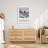 Kansas City Travel B&W No 1 Poster