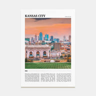Kansas City Travel Color No 1 Poster
