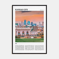 Kansas City Travel Color No 1 Poster