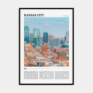 Kansas City Travel Color No 2 Poster