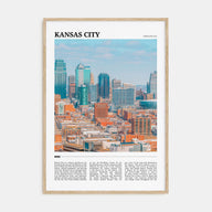 Kansas City Travel Color No 2 Poster
