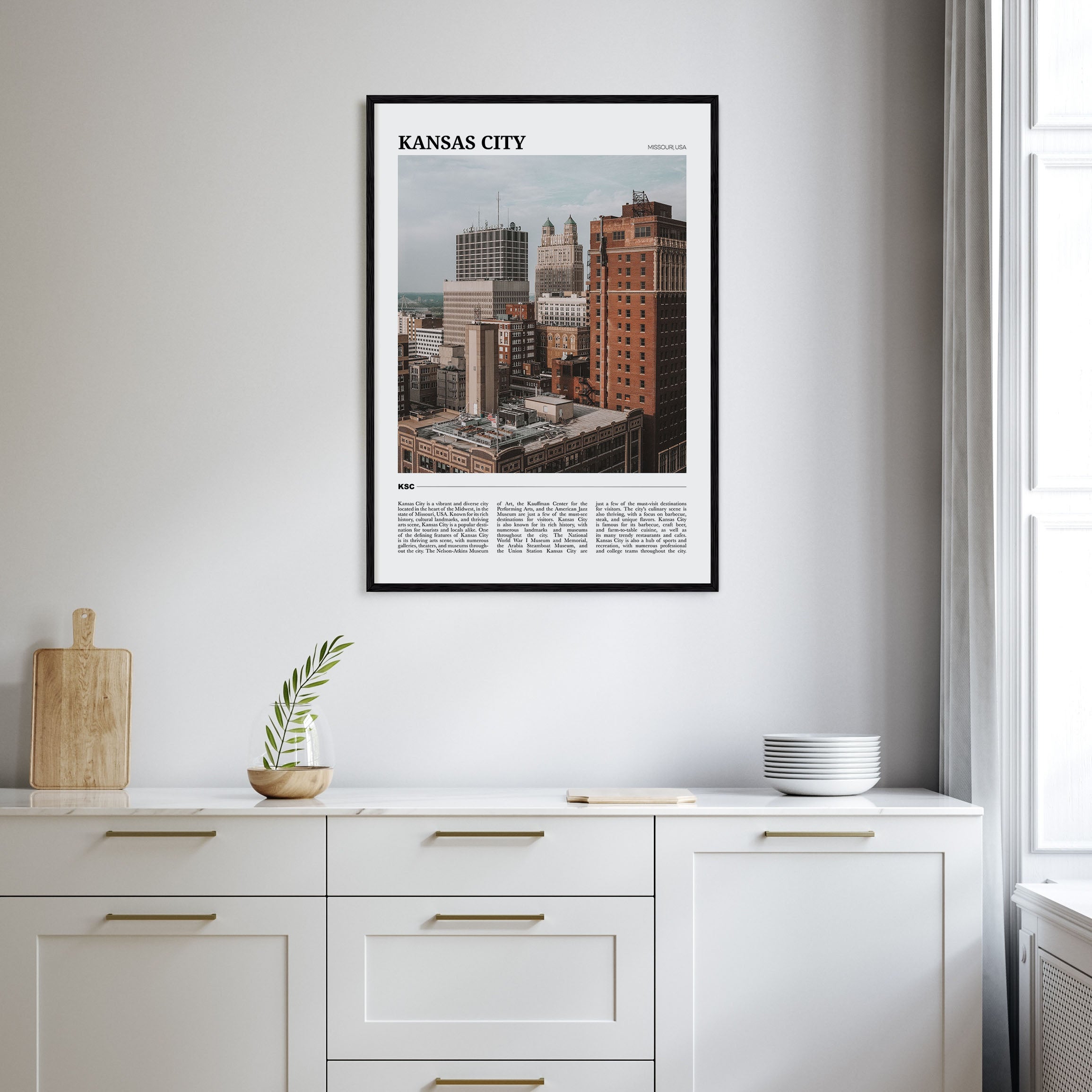 Kansas City Travel Color No 3 Poster