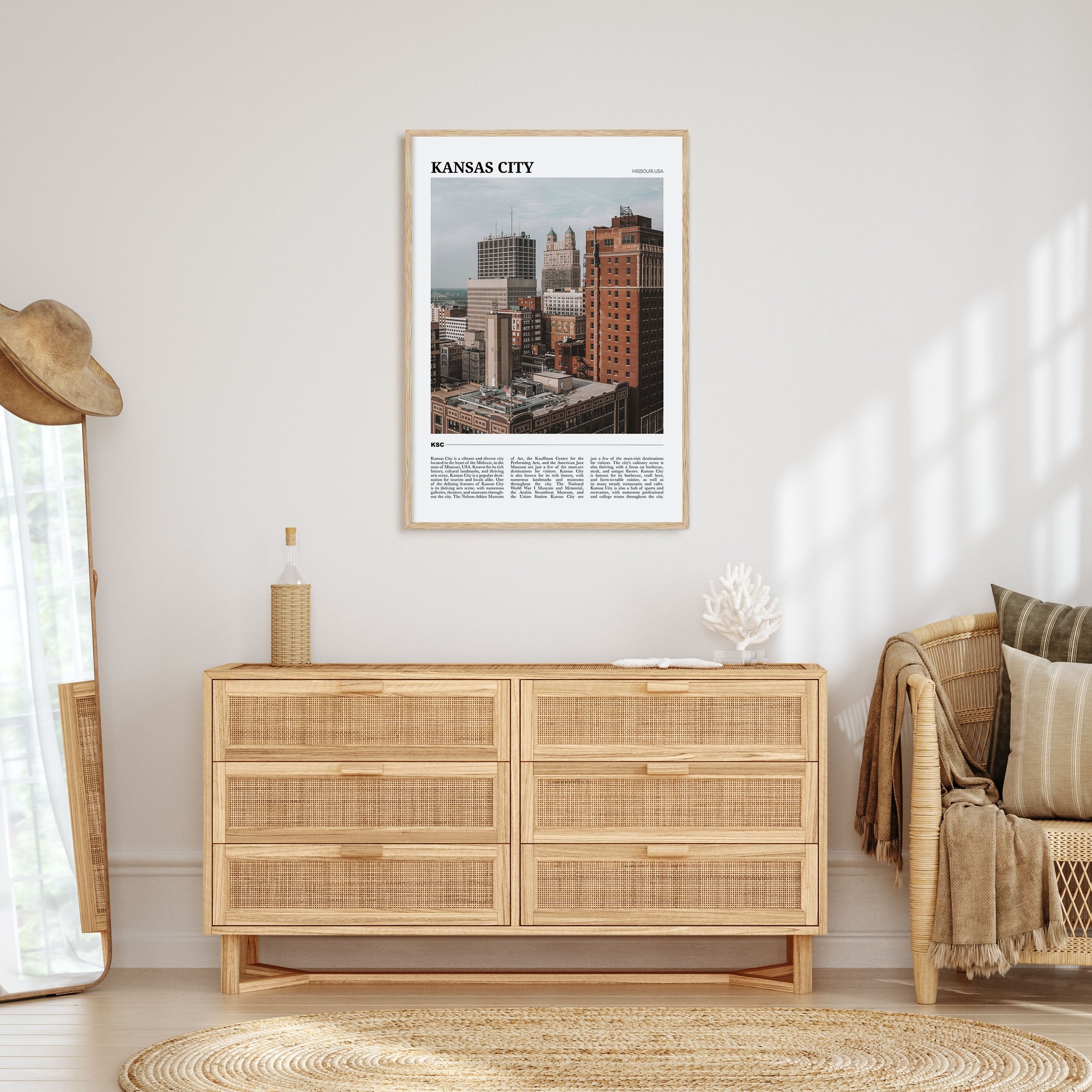 Kansas City Travel Color No 3 Poster