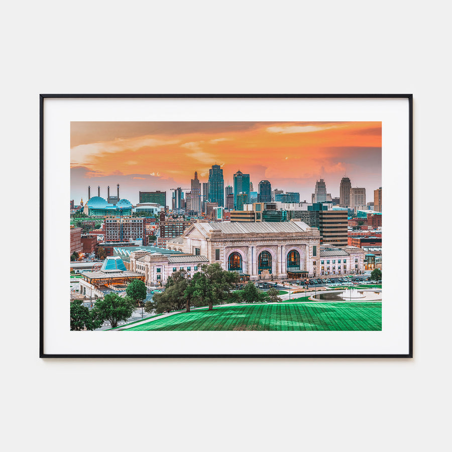 Kansas Landscape Color Poster