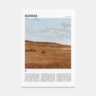 Kansas Travel Color Poster