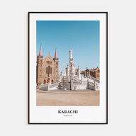 Karachi Portrait Color No 1 Poster