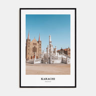 Karachi Portrait Color No 1 Poster