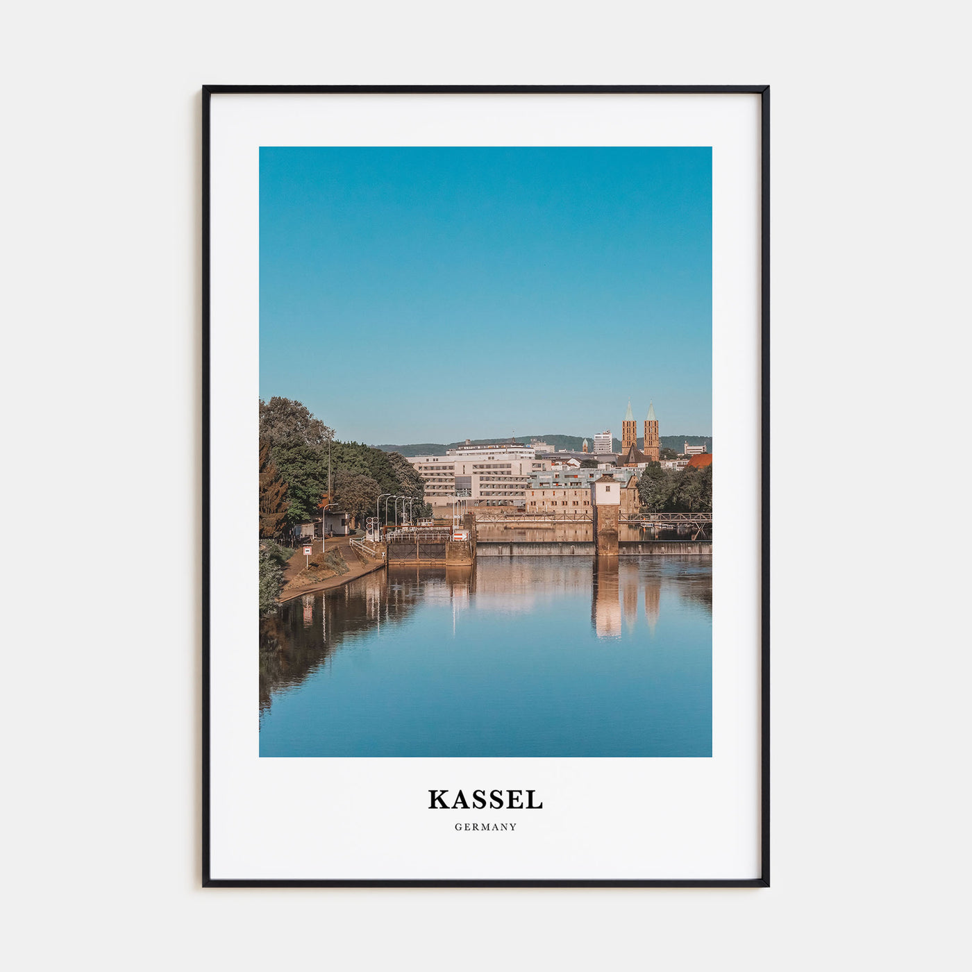 Kassel Portrait Color Poster