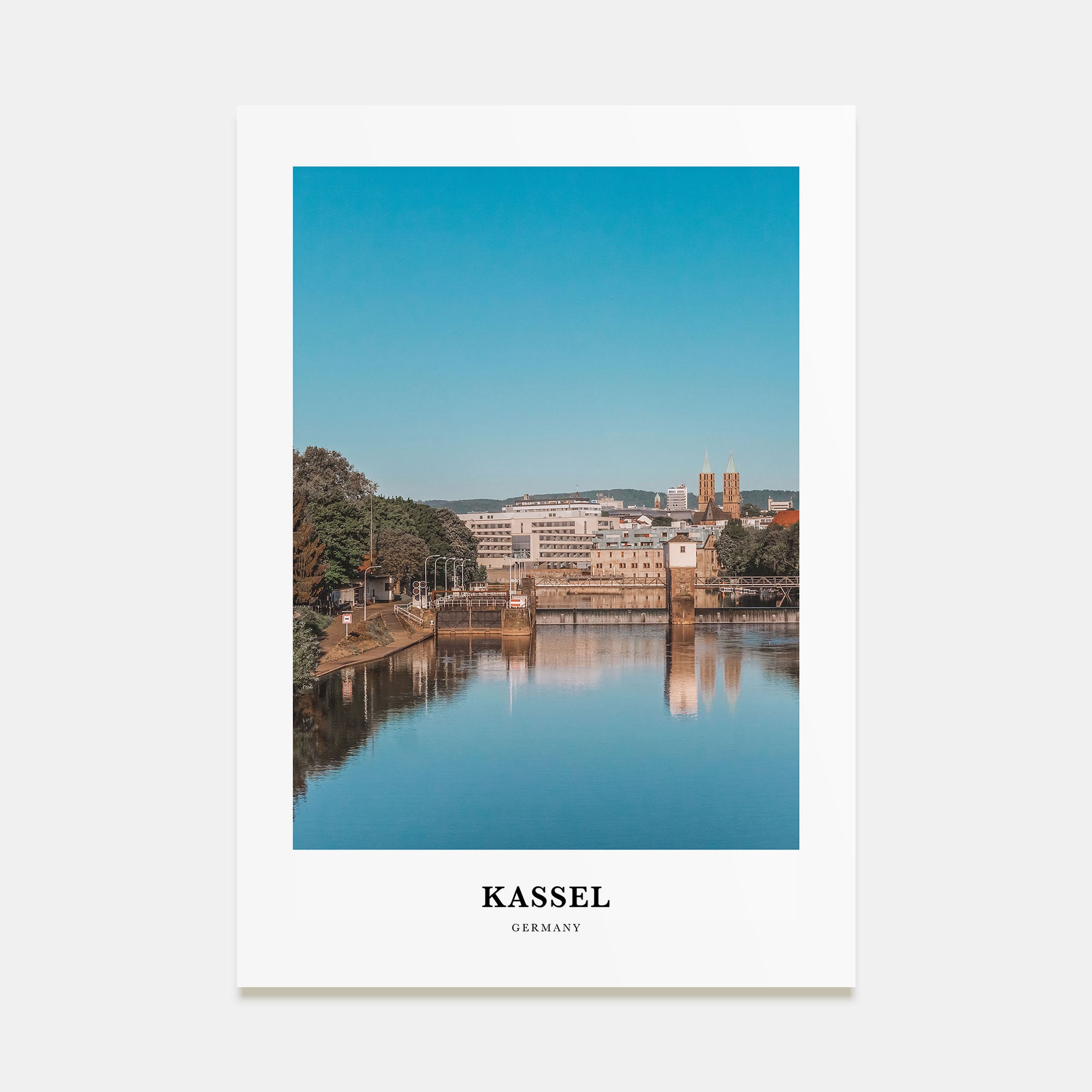 Kassel Portrait Color Poster