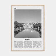 Kassel Travel B&W Poster