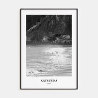Katsuura Portrait B&W Poster