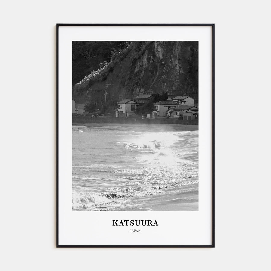 Katsuura Portrait B&W Poster